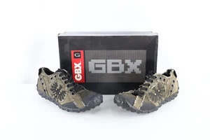 Neu aus altem Lagerbestand Vintage Streetwear Herren 8 robuste Canvas Adler Schnürschuhe olivgrün - Bild 1 von 8