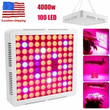 4000W LED Grow Light Full Spectrum Hydro For Veg Flower Medical Plant Lamp Panel