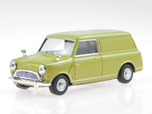Mini Cooper Kasten Classic Lieferwagen grün Modellauto Cararama 1:43 - Bild 1 von 4