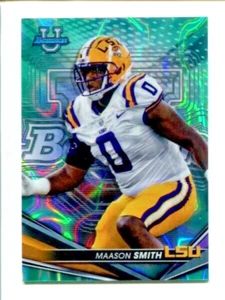 2022-23 Bowman's Best University Aqua Lava Refractor #79 - Maason Smith /199 🏈 - Picture 1 of 2