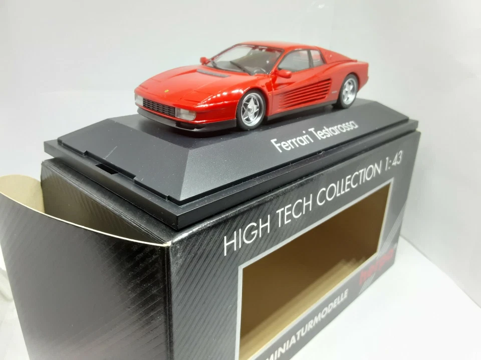 31200 HERPA / GERMANY / PLASTIQUE / FERRARI TESTAROSSA ROUGE 1/43  - Photo 1/2