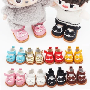 For LABUBU Leather Shoes Suitable for 17cm Cotton Dolls Shoes Boots Toys Shoes - Picture 1 of 27