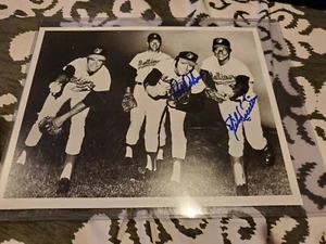 Orioles Pat Dobson And Mike Cuellar Autographed Color 8x10 Photo.  Coa - Picture 1 of 3