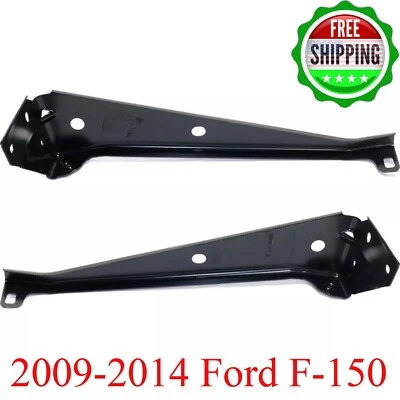New Grille Bracket Left & Right For 2009-2014 Ford F-150 9L3Z8182A, 9L3Z8182B Foto 1 de 4