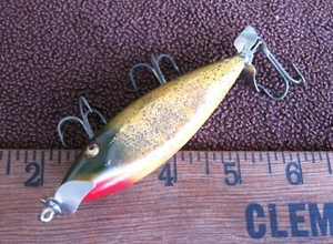 Vintage CREEK CHUB Double Prop Topwater Popper Lure: 4" - GOOD USED VINTAGE COND - Picture 1 of 6