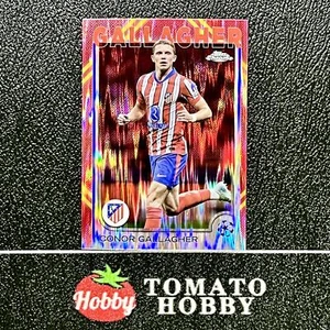 TOPPS CHROME UEFA 2024-25 CONOR GALLAGHER RED GOLD REFRACTOR ATM - Picture 1 of 2