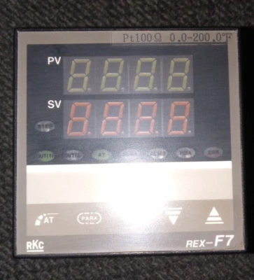 RKC REX-F7 Digital Temperature Controller - Image 1 of 4