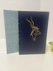 HUNTER'S HEARTBEAT Lionel Hartley SIGNED Ltd #469/1000 African Hunting AMWELL HC - Picture 1 of 8