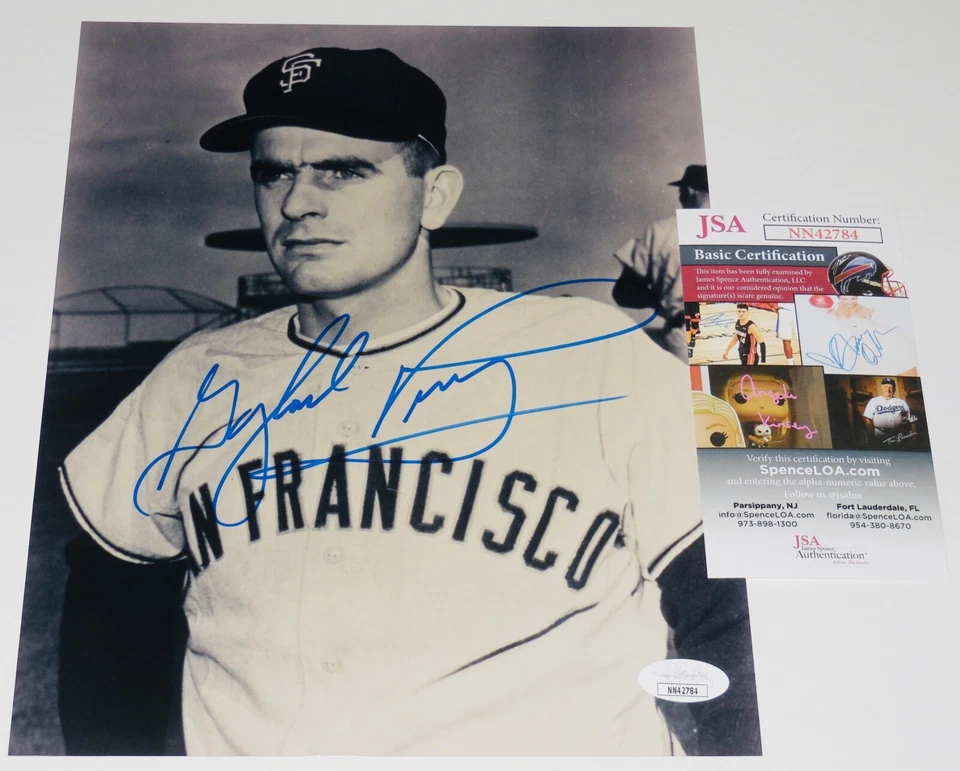 GAYLORD PERRY AUTOGRAPHED 8X10 PHOTO (SAN FRANCISCO GIANTS) - JSA COA! - Image 1 of 1