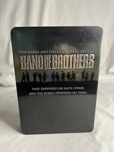 Band of Brothers DVD 6 Disc Set Complete Series Collectors Tin Box - Picture 1 of 5