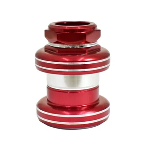 YST Old School BMX 1" Threaded Bike Headset 32.5 cups 26.4mm , Red - Picture 1 of 5