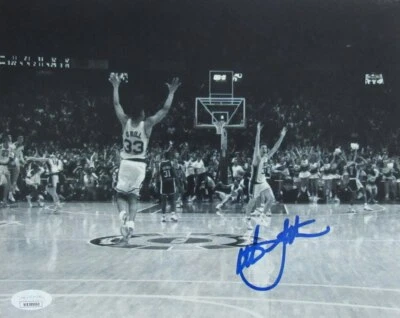 Christian Laettner Autographed Duke Blue Devils 8x10 Photo JSA 187698 - Image 1 of 3
