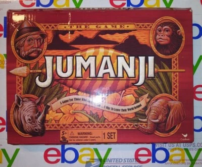 Jumanji Board Game Collectors Edition Classic Kids Activity Movie Merch RETRO - Image 1 of 4