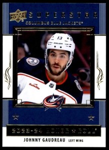 Johnny Gaudreau 2023-24 Upper Deck Series 1 Honor Roll RC #HR-1 Columbus Blue