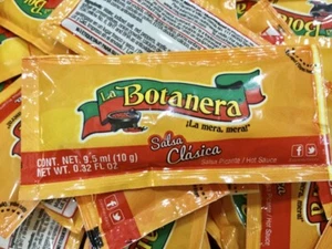 200 paquets sauce chaude Salsa Botanera Clasica Picante 10 g chacun - Photo 1/3