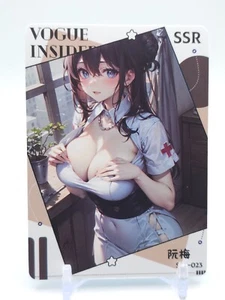 Quiet Time - Anime Waifu SSR Trading Card - Picture 1 of 1