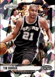 2024-25 Panini Prizm Basketball Tim Duncan Cracked Ice # 297 San Antonio Spurs - Picture 1 of 2