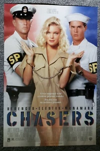 Póster de 1 hoja Chasers 1994 Hopper Berenger Erika Eleniak McNamara Busey Yoakam - Imagen 1 de 1