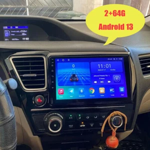 For Honda Civic 2013-2017 Android 13 Wifi Carplay Car Radio GPS Navi FM 2+64G - Bild 1 von 18