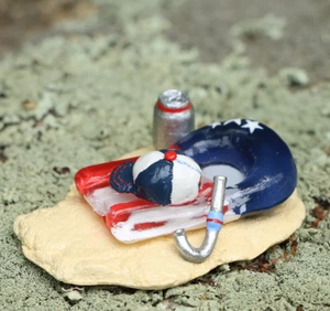 Wee Forest Folk RWB FLOAT, WFF# A-61, Beach Mouse Accessory LTD 2021 - Picture 1 of 1