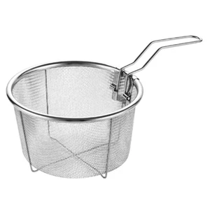 NonStick Chip Pan Deep Fat Fryer Cooking Pot Frying Basket Kitchen Cooking Tools - Picture 1 of 6