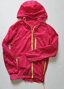 Jack Wolfskin M Pink Lightweight Waterproof Windbreaker Running Jacket YM1 -1 - Picture 1 of 3