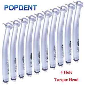 10 PCS NSK Style Dental High Speed Handpiece 3 Water Spray Push Button 4 Hole - Picture 1 of 8