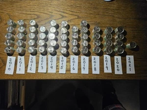 51 ROLLS OF ATB QUARTERS FROM 2010 TO 2021- 153 FV - Picture 1 of 8