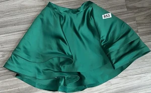 Alyce Paris Size 2 Green Mini Skirt Lined Formal Wedding Party Sexy Holiday - Picture 1 of 9