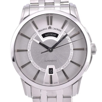 MAURICE LACROIX Pontos PT6158-SS002-13E Day date Automatic Men's Watch N#143139 - Image 1 of 4