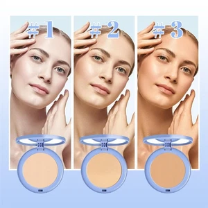 Base de maquillaje facial en polvo prensado compacto Matte Setting - Imagen 1 de 12