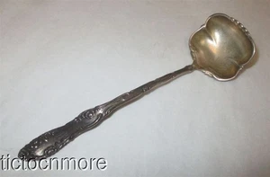 ANTIQUE TOWLE OLD ENGLISH ROSE STERLING GRAVY LADLE SPOON 5.75" SCALOPPED BOWL - Picture 1 of 9