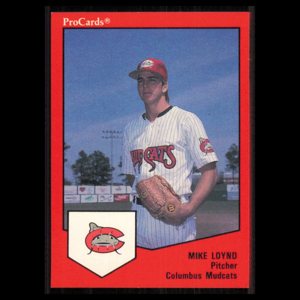 Mike Loynd #147 1989 ProCards Minor League Team Sets Columbus Mudcats Baseball - Image 1 of 3