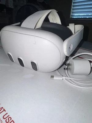 Meta Quest 3 512GB VR Headset Only - White Tested Working ✅ - Image 1 of 2