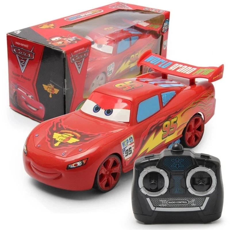 Macchina Telecomandata Disney Cars Bambini Giochi Spedizione Entro 20 GIORNI - Immagine 1 di 4