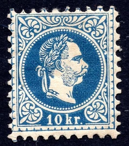 AUSTRIA 1867 38I * Very BEAUTIFUL deep fresh COLOR (M7020 - Picture 1 of 2