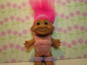 NIÑA AERÓBICA / EJERCICIO - Muñeca Russ Troll 5" - NUEVA EN BOLSA ORIGINAL - Imagen 1 de 10