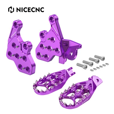 Kit de soporte de montaje de pedales de estriberas ajustables para Surron Light Bee X S Foto 1 de 4