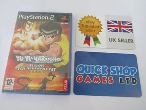 Yu Yu Hakusho Ghost Files Dark Tournament PS2 UK PAL nuevo sellado - Imagen 1 de 8