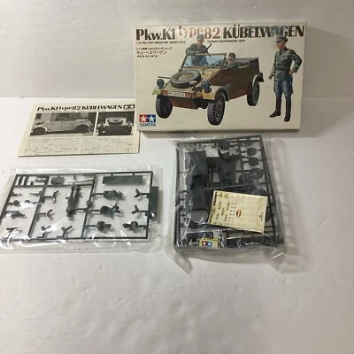 Tamiya,  Pkw.K1, (Type 82)  German Volkswagen Jeep, ￼Model, Scale ￼1/35 - Image 1 of 4