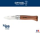 Couteau pliant poignée africaine en bois huître Opinel France No09 001616