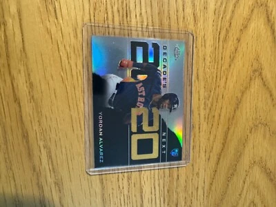 2020 Topps Chrome Update Decade's Next DNC-4 Yordan Alvarez RC Houston Astros SP - Image 1 of 2