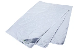 Sommerdecke 100% Wildseide Bezug Edel-Satin Baumwolle waschbar Bettdecken Wiebke - Bild 1 von 6