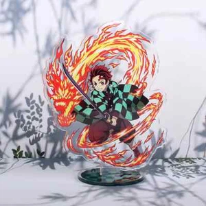Demon Slayer Acryl Anime Figur Ständer Modellplatte Schreibtischdekor 21 Sorten - Bild 1 von 22