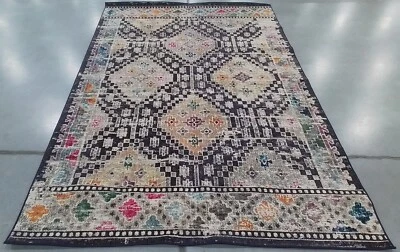 Черный/желтый ковер с дефектом 6 футов 0 дюймов x 9 футов 0 дюймов, сниженная цена 1172770708 MAD418Z-6 - Изображение 1 из 4