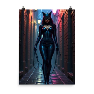 Catwoman DCU Wall Art Poster Print High Quality Decor DC Comic - Picture 1 of 5