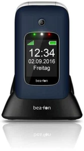 Beafon SL580a Cellulare Pieghevole per Anziani Pulsante di Emergenza SOS Bluetooth 2,44" Blu - Foto 1 di 1