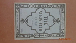 The Mentor 06/01/17 6 Gravures Prints PERU - DEPT of TRAVEL - Imagen 1 de 3