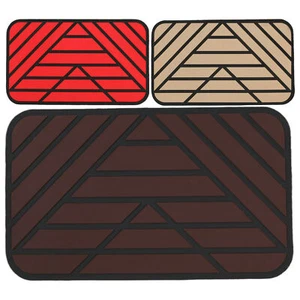 Driver Floor Mat Heel Pad Plate Rest Footrest PVC Footrest Plate Rest qualified - Foto 1 di 8