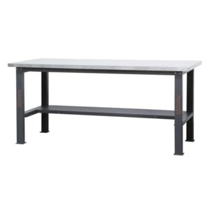 Beta Tools Workshop C58BC-X2,1 Workbench worktop stainless steel coated MDF 2.1m - Picture 1 of 2